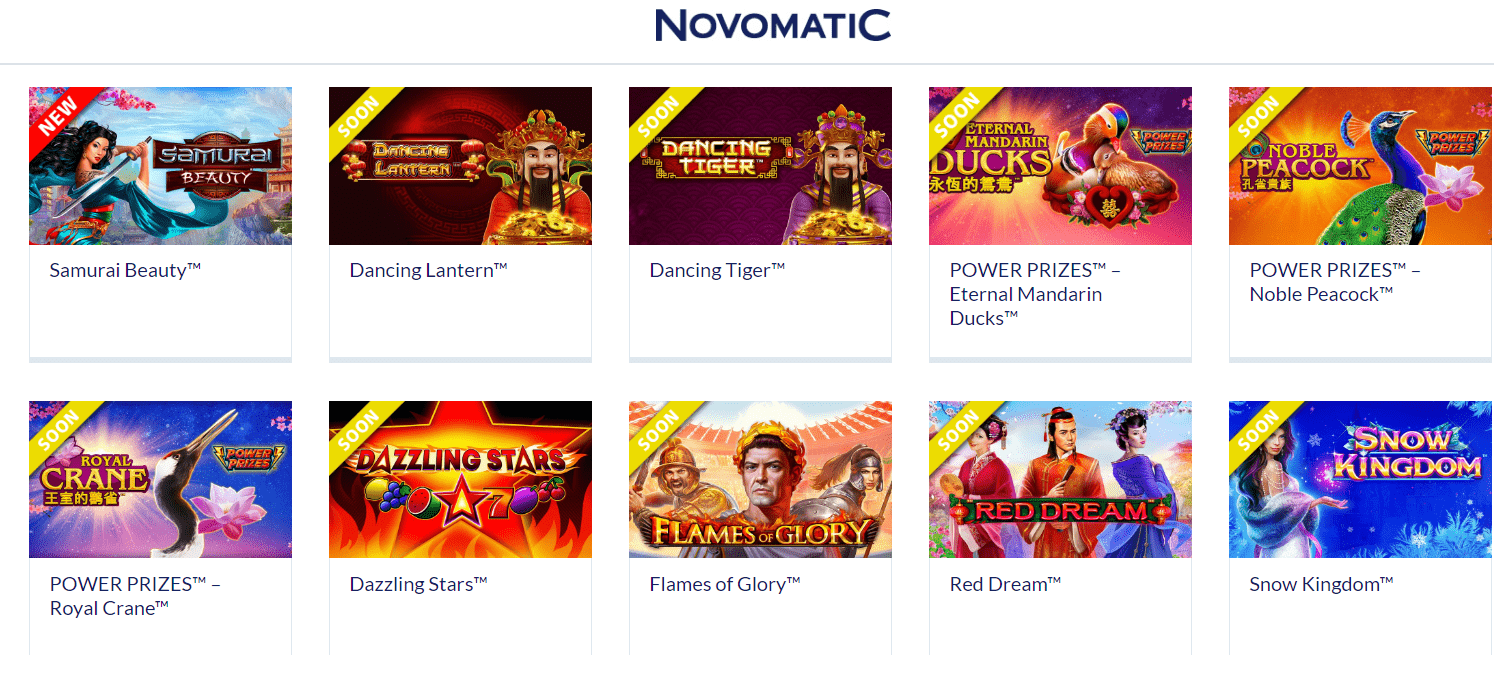 Novomatic Slots