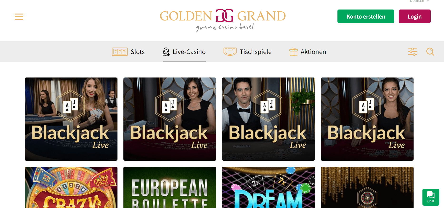 Golden Grand Casino Live